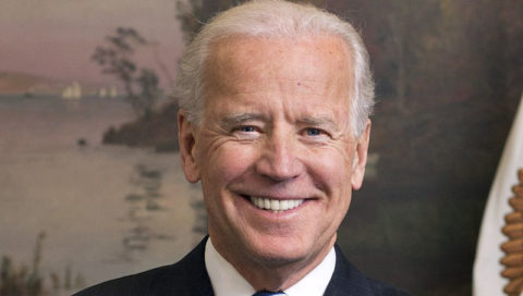 Cropped official portrait of Vice President Joe Biden in his West Wing Office at the White House, Jan. 10, 2013. (Official White House Photo by David Lienemann)